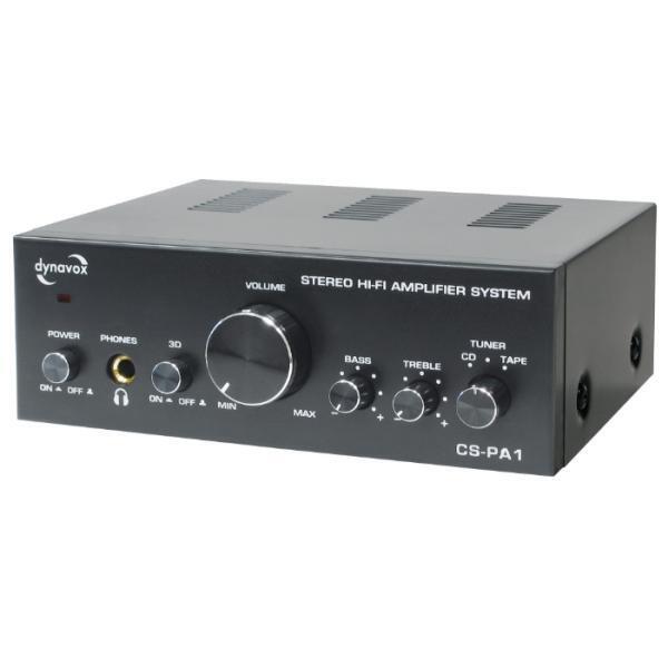 Стереоусилитель Dynavox CS-PA1 MK black артикул 140466Si-1