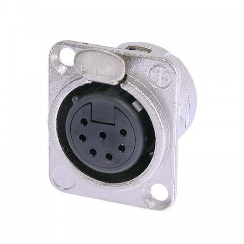 Разъем Neutrik NC7FD-L-1 артикул 283683Si-1