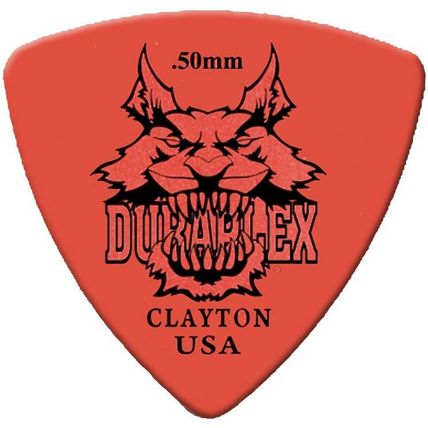 Медиаторы CLAYTON DXRT50/12 - 0.50 mm DELRIN широкие 12 шт артикул 290710Si-1