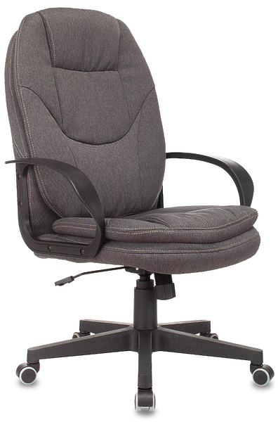 Кресло Бюрократ CH-868LT/GRAFIT (Office chair CH-868LT Bahama grey cross plastic) артикул 263238Si-1