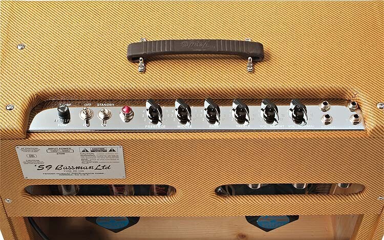 Комбо усилитель FENDER 59 BASSMAN LTD артикул 131357Si-1 фото 4