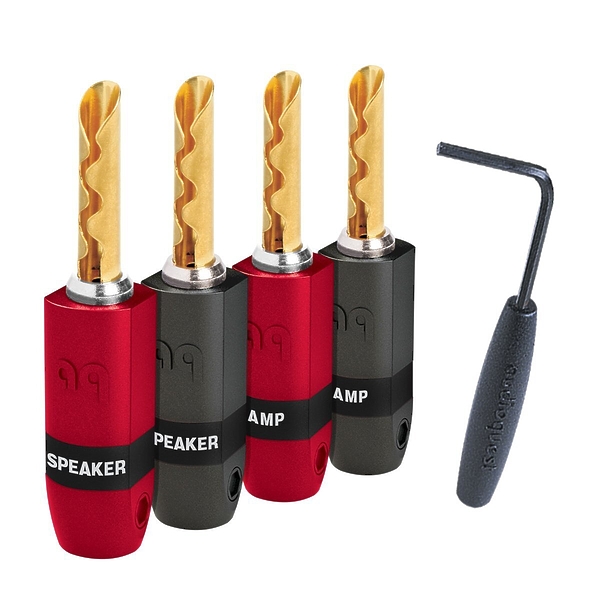 Комплект коннекторов AudioQuest SureGrip 300 - BFA  GOLD(4) артикул 186029Si-1