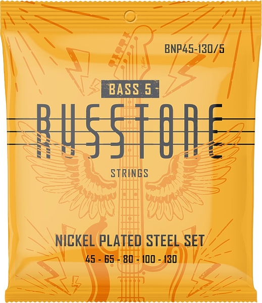 Струны для бас-гитары Russtone BNP45-130/5 артикул 334294Si-1