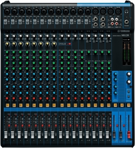 Микшер Yamaha MG20 артикул 126905Si-1 в интернет-магазине «HiFiRussia»