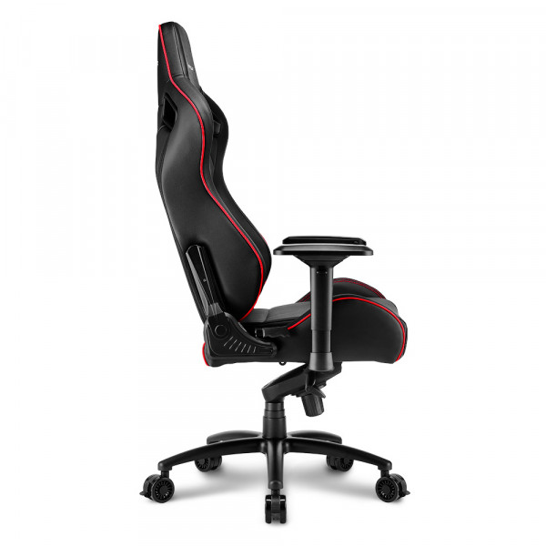 Кресло игровое Sharkoon SKILLER SGS4 BK/RD артикул 269931Si-1 фото 4