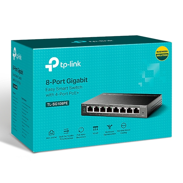 Коммутатор TP-LINK TL-SG108PE артикул 303443Si-1 фото 8