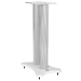 Стойка под акустику Solid Tech Radius Speaker Stand 720мм White base/silver