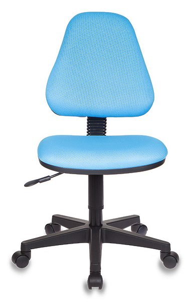 Кресло Бюрократ KD-4/TW-55 (Children chair KD-4 blue TW-55 cross plastic) артикул 263364Si-1 фото 3