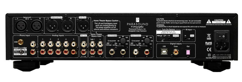Parasound P5 black #1 в «HiFiRussia»
