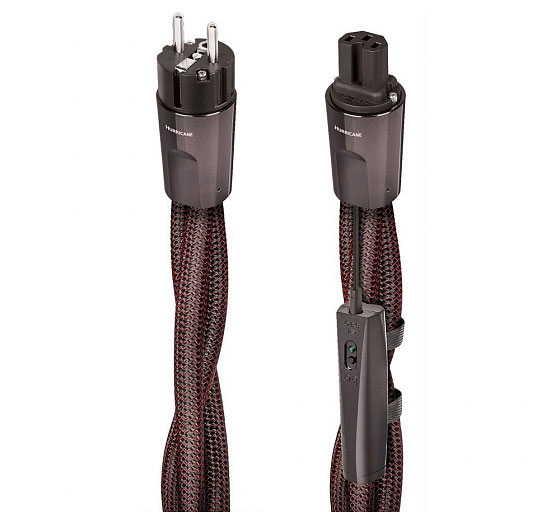 Сетевой кабель AudioQuest Hurricane Source C15, 2.0 м артикул 258680Si-1