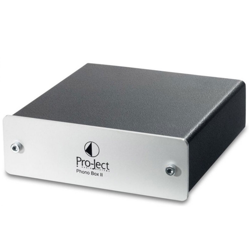 Фонокорректор Pro-Ject Phono Box II silver (фонокорректор для звукоснимателей ММ/МС) артикул 102409FV-1