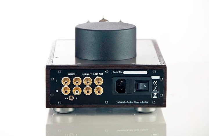 Усилитель для наушников Trafomatic Audio Experience Head One (black/silver plates) артикул 180057Si-1 фото 3