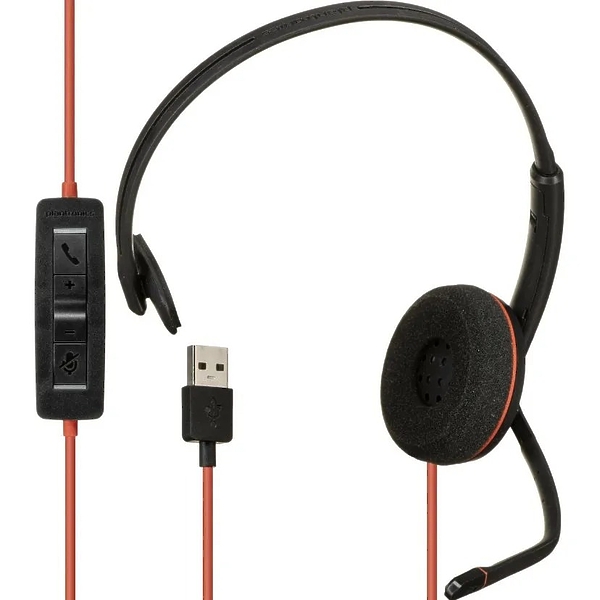Проводная гарнитура Plantronics BlackWire C3210 USB-A артикул 336782Si-1 фото 3