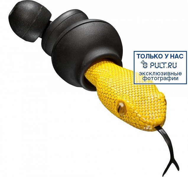 Наушники Quarkie Viper head yellow артикул 214891FV-1 фото 3