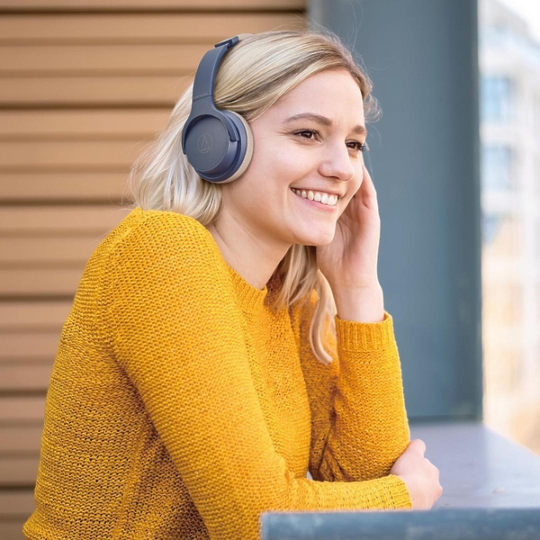 Наушники Audio Technica ATH-S220BT navy blue артикул 254164Si-1 фото 11