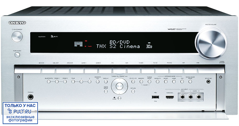 AV Ресивер Onkyo TX-NR828 silver артикул 383468FV-1 фото 5