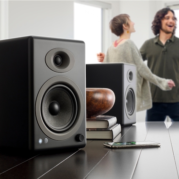 Полочная акустика Audioengine A5+ BT Hi-Gloss White артикул 239682Si-1 фото 7