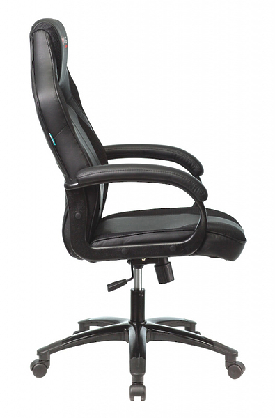 Кресло Zombie VIKING 2 AERO BLACK (Game chair VIKING 2 AERO Edition black textile/eco.leather cross plastic) артикул 263275Si-1 фото 4