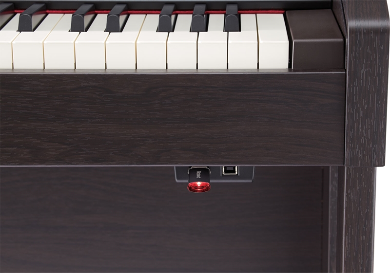 Клавишный инструмент Roland HP508-RW артикул 136381Si-1 фото 6