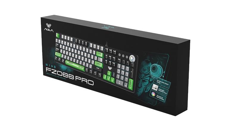 Игровая механическая клавиатура AULA F2088 PRO артикул 303025Si-1 фото 5