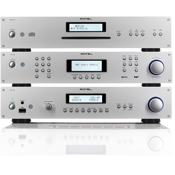 Тюнер Rotel RT-12 silver артикул 392135FV-1 фото 4