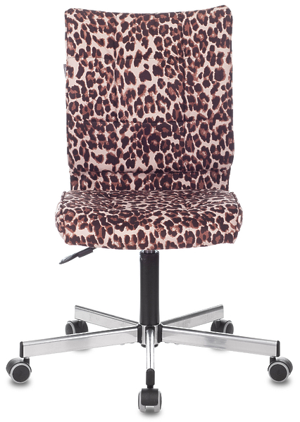 Кресло Бюрократ CH-330M/LEOPARD (Office chair CH-330M leopard Italia LEO cross metal черный) артикул 263393Si-1 фото 3