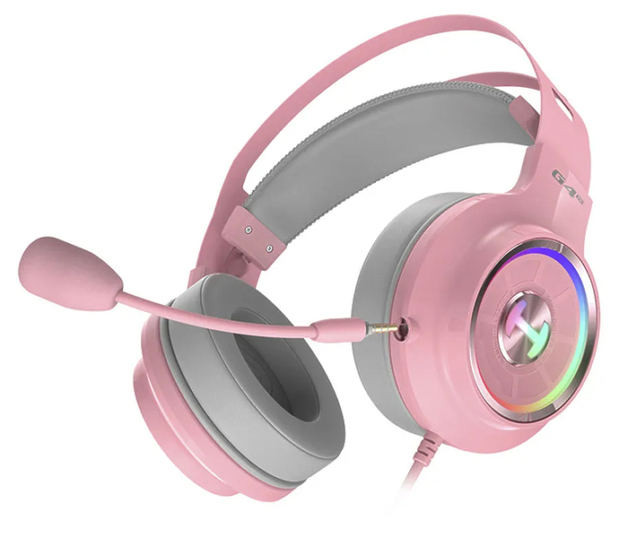 Наушники Edifier G4 TE 2.5m Pink накладные USB оголовье артикул 300071Si-1 фото 5