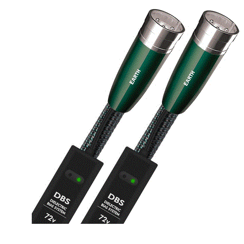 Кабель межблочный аудио AudioQuest Earth 1.0m XLR Braided артикул 184675Si-1