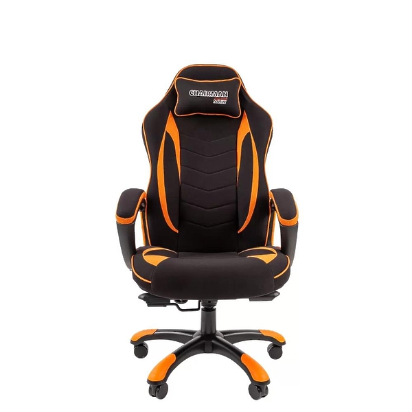 Кресло игровое Chairman game 28 00-07059197 Black/Orange артикул 269971Si-1 фото 3