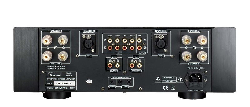 Стереоусилитель Vincent SV-234 black артикул 324748FV-1 фото 5