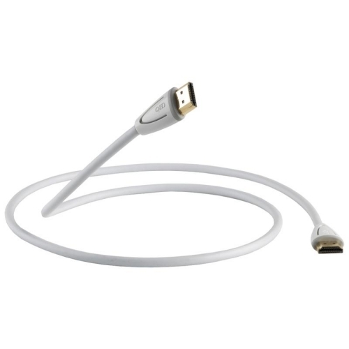 HDMI кабель QED 5012 Profile e-flex HDMI white 1.0m артикул 101755Si-1