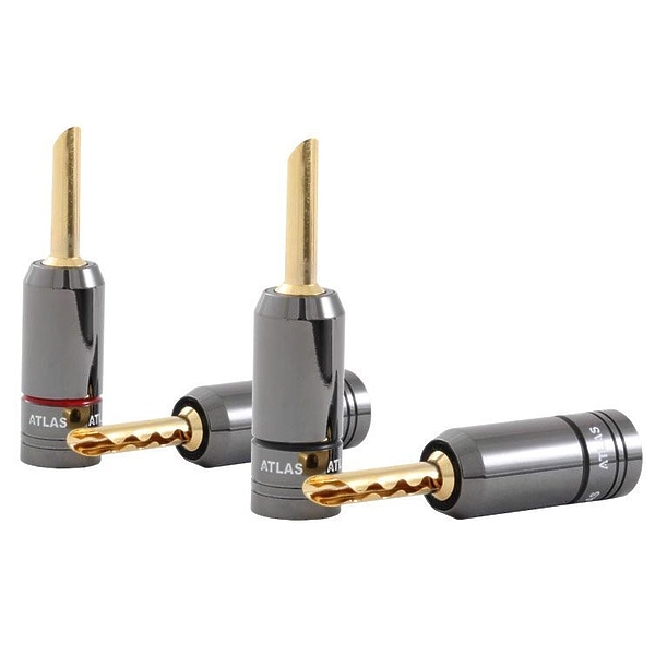 Разъем Atlas Metal Tin-Cobalt Z-plug Crimp black артикул 181786Si-1