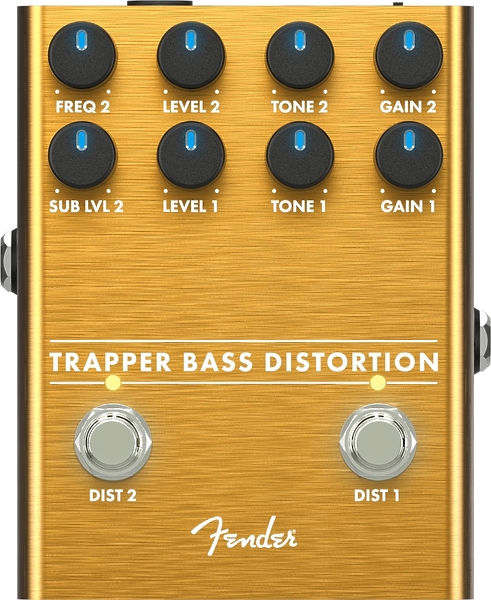 Педаль эффектов FENDER Trapper Bass Distortion артикул 230247Si-1