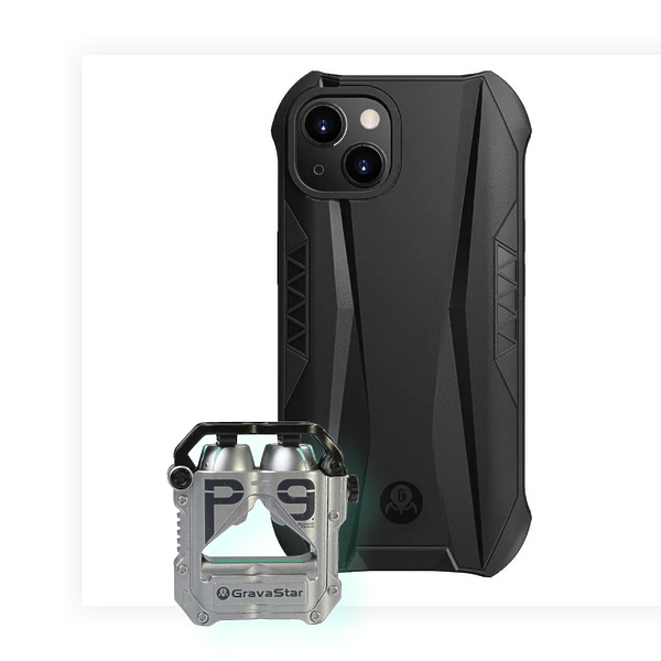 Комплект беспроводные наушники Gravastar Sirius Pro Space Gray + Ferra Black for iPhone 13 артикул 271499Si-1