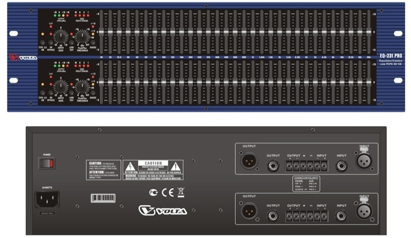 Эквалайзер Volta EQ-231 PRO артикул 137798Si-1