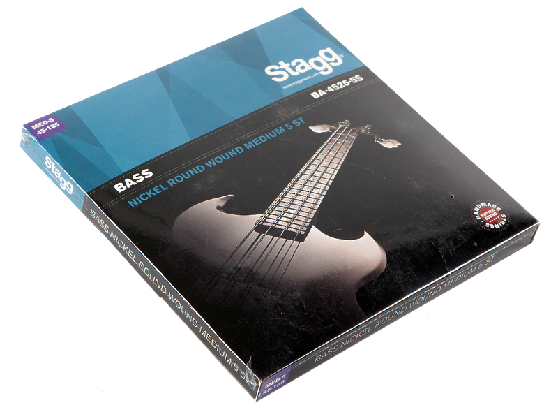 Струны для бас-гитары Stagg BA-4525-5S артикул 320804Si-1