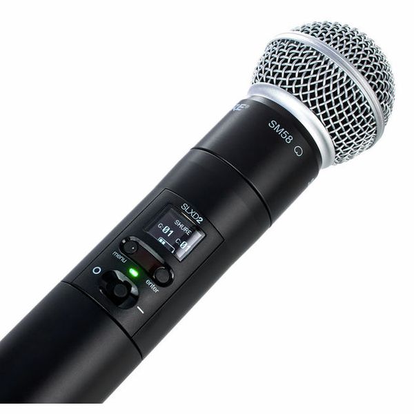 Радиосистема Shure SLXD24DE/SM58 H56 артикул 330460Si-1 фото 12