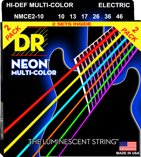 Струны для электрогитары DR NMCE-2/10 (2 компл) артикул 333106Si-1