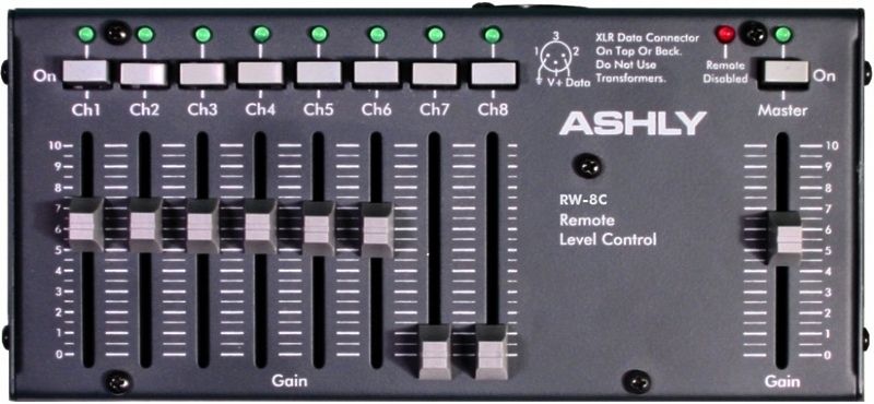 Пульт ДУ Ashly RW-8C артикул 125852Si-1