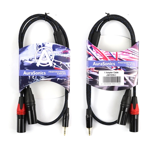 Инструментальный кабель AuraSonics J35Y2XM-1 1m артикул 297633Si-1