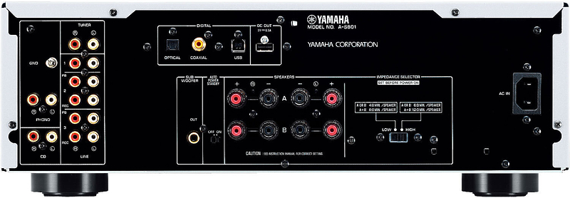 Интегральный усилитель Yamaha A-S801 silver артикул 116472Si-1 фото 4