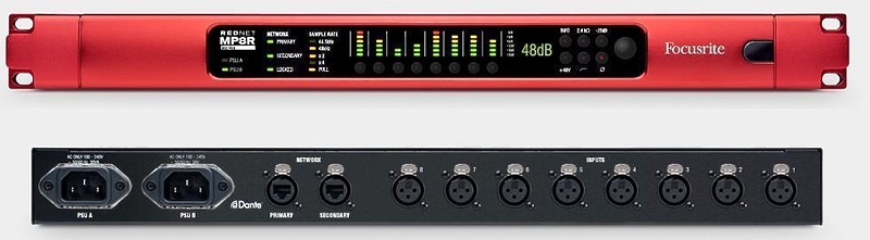 FOCUSRITE RedNet MP8R артикул 406432-1 фото 3