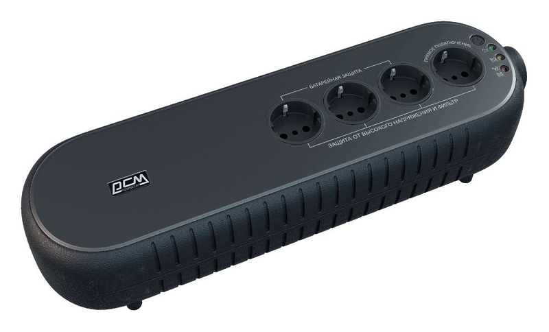 Блок бесперебойного питания Powercom WOW 850U Black артикул 268124Si-1