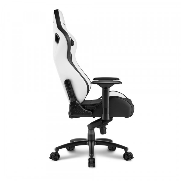 Кресло игровое Sharkoon SKILLER SGS4 BK/WH артикул 269932Si-1 фото 4
