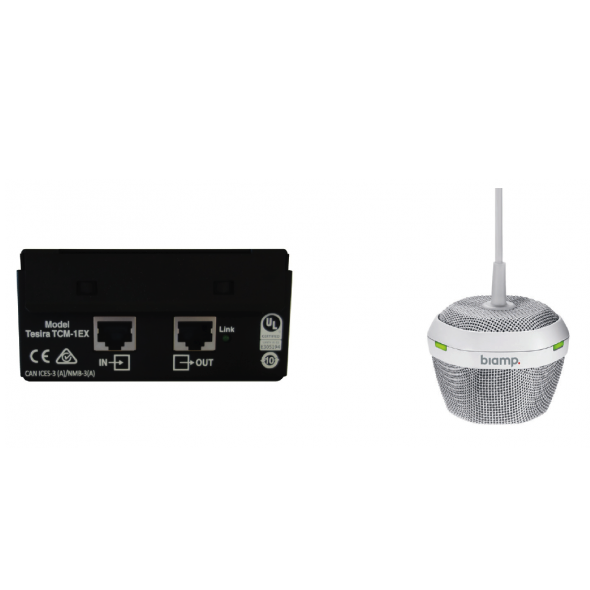 Микрофон Biamp PARLETCM-1EX WHITE артикул 222877Si-1
