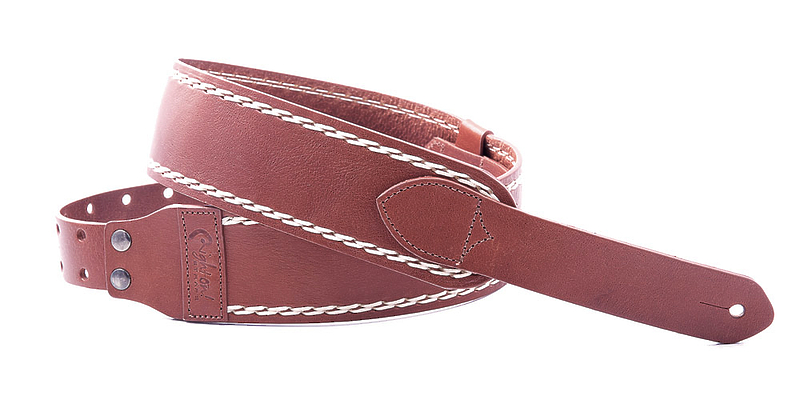 Ремень для гитары RightOn Straps Big Light Brown артикул 331892Si-1