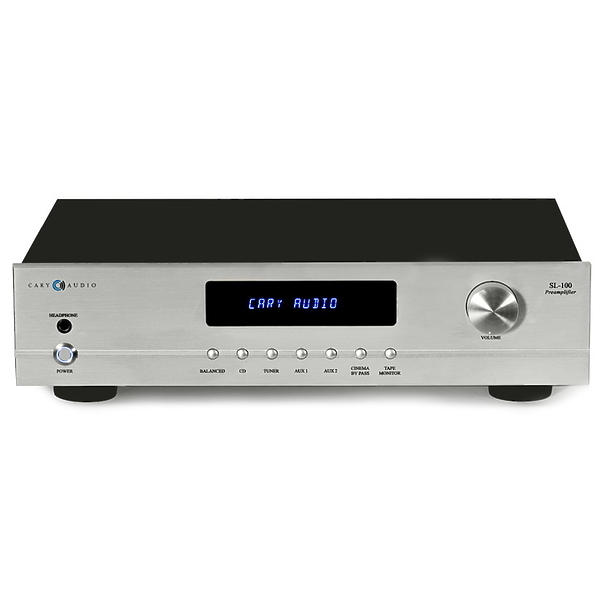 Стерео предусилитель Cary Audio SL-100 silver артикул 167818Si-1 в интернет-магазине «HiFiRussia»