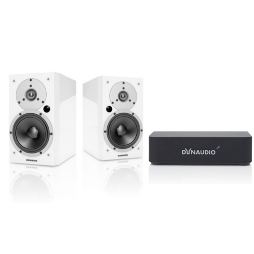 Полочная акустика Dynaudio Xeo 3 set white piano lacquer артикул 442345FV-1