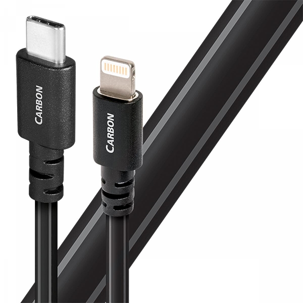 Кабель AudioQuest Carbon Lightning - USB-C, 1.5 м артикул 219898Si-1