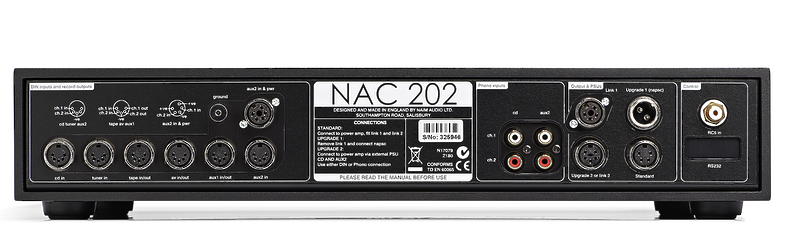 Предусилитель Naim NAC 202 (без блока питания) артикул 327851FV-1 фото 3